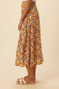 Blaze Ecovero Skirt - Mendocino -AGOLDE || CITIZENS OF HUMANITY Sales 7969 Blaze Viscose Mendocino 2