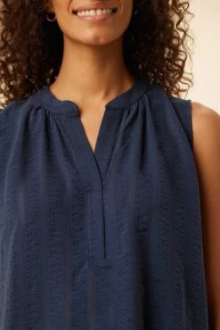 Alicia Tencel Blouse - Black Iris -AGOLDE || CITIZENS OF HUMANITY Sales 7976 Alicia Black Iris 4