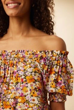 Gjelina Ecovero Blouse - Mendocino -AGOLDE || CITIZENS OF HUMANITY Sales 7980 Gjelina Mendocino 4