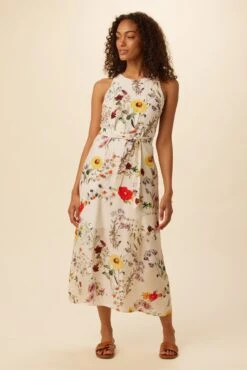 AGOLDE || CITIZENS OF HUMANITY Sales 11 Larsa Washable Silk Dress - Provence Ivory