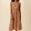Bette Ecovero Midi Dress - Mendocino -AGOLDE || CITIZENS OF HUMANITY Sales 7991 Bette Mendocino 1