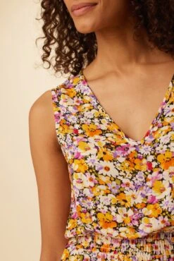 Bette Ecovero Midi Dress - Mendocino -AGOLDE || CITIZENS OF HUMANITY Sales 7991 Bette Mendocino 4