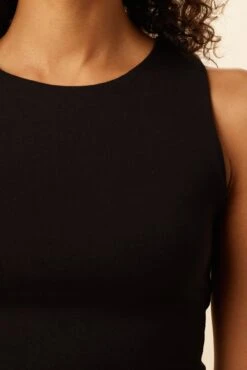 Alaina Dream Knit Tank - Black -AGOLDE || CITIZENS OF HUMANITY Sales 7999 Alaina Black 4