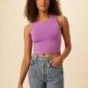Alaina Dream Knit Tank - Cosmos 1 Alaina Dream Knit Tank - Cosmos -AGOLDE || CITIZENS OF HUMANITY Sales 7999 Alaina Cosmos 1