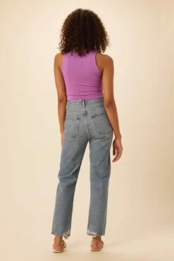 Alaina Dream Knit Tank - Cosmos - ReAmour -AGOLDE || CITIZENS OF HUMANITY Sales 7999 Alaina Cosmos 3 b87d80d8 f69f 4138 97b7 dea510719f07