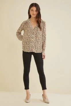 Kaya Washable Silk Blouse - Lou Dot -AGOLDE || CITIZENS OF HUMANITY Sales 8509 Kaya Lou Dot 0416 web
