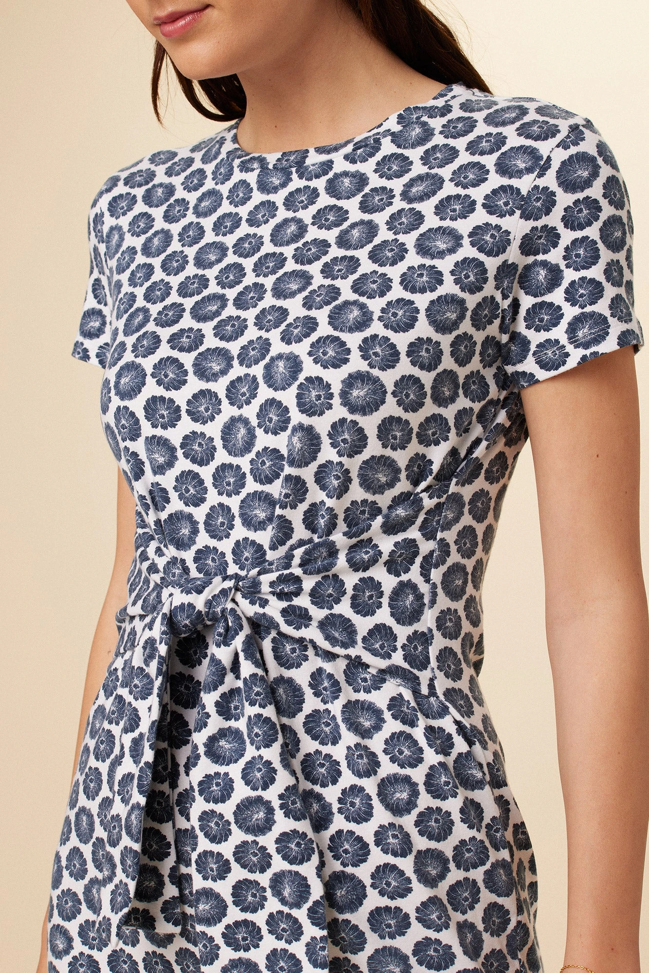 Colombe Reverie Knit Dress - Calico Navy 6 Colombe Reverie Knit Dress - Calico Navy - Image 4