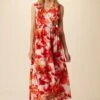 Hanne Washable Silk Maxi Dress - Begonia 1 Hanne Washable Silk Maxi Dress - Begonia -AGOLDE || CITIZENS OF HUMANITY Sales 9223 Hanne Begonia 1