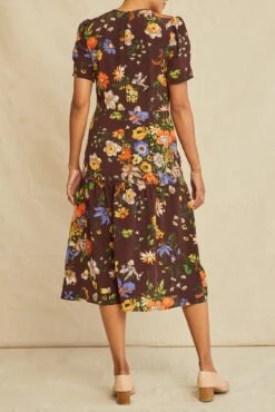 Aubrey Washable Silk Dress - Palermo Print -AGOLDE || CITIZENS OF HUMANITY Sales 9292 Aubrey Palermo Print 3647 web