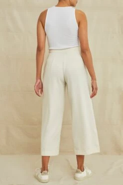 Patsy Silk Noil Pant - Ivory -AGOLDE || CITIZENS OF HUMANITY Sales 9298PatsyIvory 4561 web 8fc7031d 656b 431e 9f9a b566d52c60f0