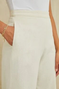 Patsy Silk Noil Pant - Ivory -AGOLDE || CITIZENS OF HUMANITY Sales 9298PatsyIvory 4573 web c73c1a37 b1ed 494f 87b1 40626ffe78ba