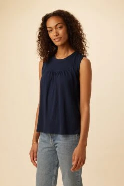 Hartley Reverie Slub Tank - Navy - ReAmour -AGOLDE || CITIZENS OF HUMANITY Sales 9317 Hartley Navy 2 b7dd244e 88cd 4b36 b125 0d5afbf70dbc