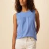 Hartley Reverie Slub Tank - Sky -AGOLDE || CITIZENS OF HUMANITY Sales 9317 Hartley Sky 1
