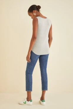 Mirabelle Dream Rib Tank - ReAmour -AGOLDE || CITIZENS OF HUMANITY Sales 9332 Mirabelle Heather Grey 1754 web ca0338b3 246c 427c ad78 59186d7d4912