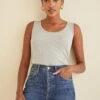 Mirabelle Dream Rib Tank - ReAmour -AGOLDE || CITIZENS OF HUMANITY Sales 9332 Mirabelle Heather Grey 1788 web ddb8f01d fee6 4be6 8b89 837c9129582d