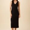 Zelie Maxi Dress - Black -AGOLDE || CITIZENS OF HUMANITY Sales 9338 Zelie Black 1