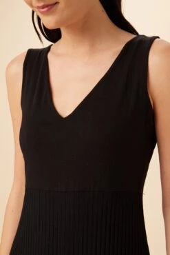 Zelie Maxi Dress - Black -AGOLDE || CITIZENS OF HUMANITY Sales 9338 Zelie Black 4