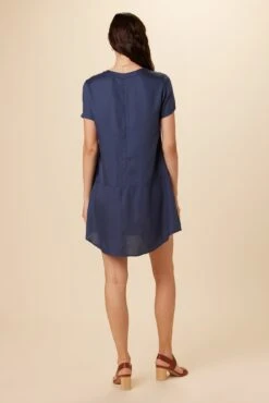 Zendaya Tencel Dress - Indigo 8 Zendaya Tencel Dress - Indigo -AGOLDE || CITIZENS OF HUMANITY Sales 9355 Zendaya Indigo 3