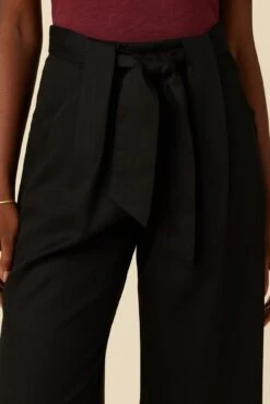 Eldora Tencel Wide Leg Pant - Black -AGOLDE || CITIZENS OF HUMANITY Sales 9360 Eldora Black 5