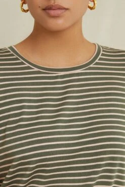 Berkeley Dream Knit Tee - Vine Rose -AGOLDE || CITIZENS OF HUMANITY Sales 9493SSBerkeleyAmsterdamRoseVineStripe 2891 web 1d5f1a39 1190 4469 9132 b310b093ad52