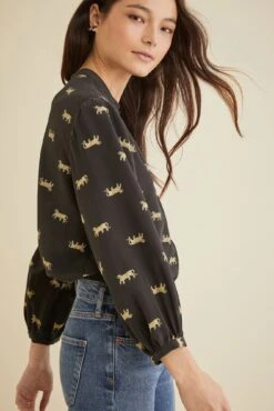 Endora Washable Silk Blouse - Jaguar -AGOLDE || CITIZENS OF HUMANITY Sales 9603 Endora Jaguar 1655 web 6fc7a9dd 043e 47f3 8f95 a7ce2b97a945