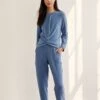 Skylar Luxe Fleece Joggers - Tempest Blue - ReAmour -AGOLDE || CITIZENS OF HUMANITY Sales 9647 Skylar Luxe Tempest Blue 00149 web 1cc952b1 6f49 438c 9d3d c24fe500a28e