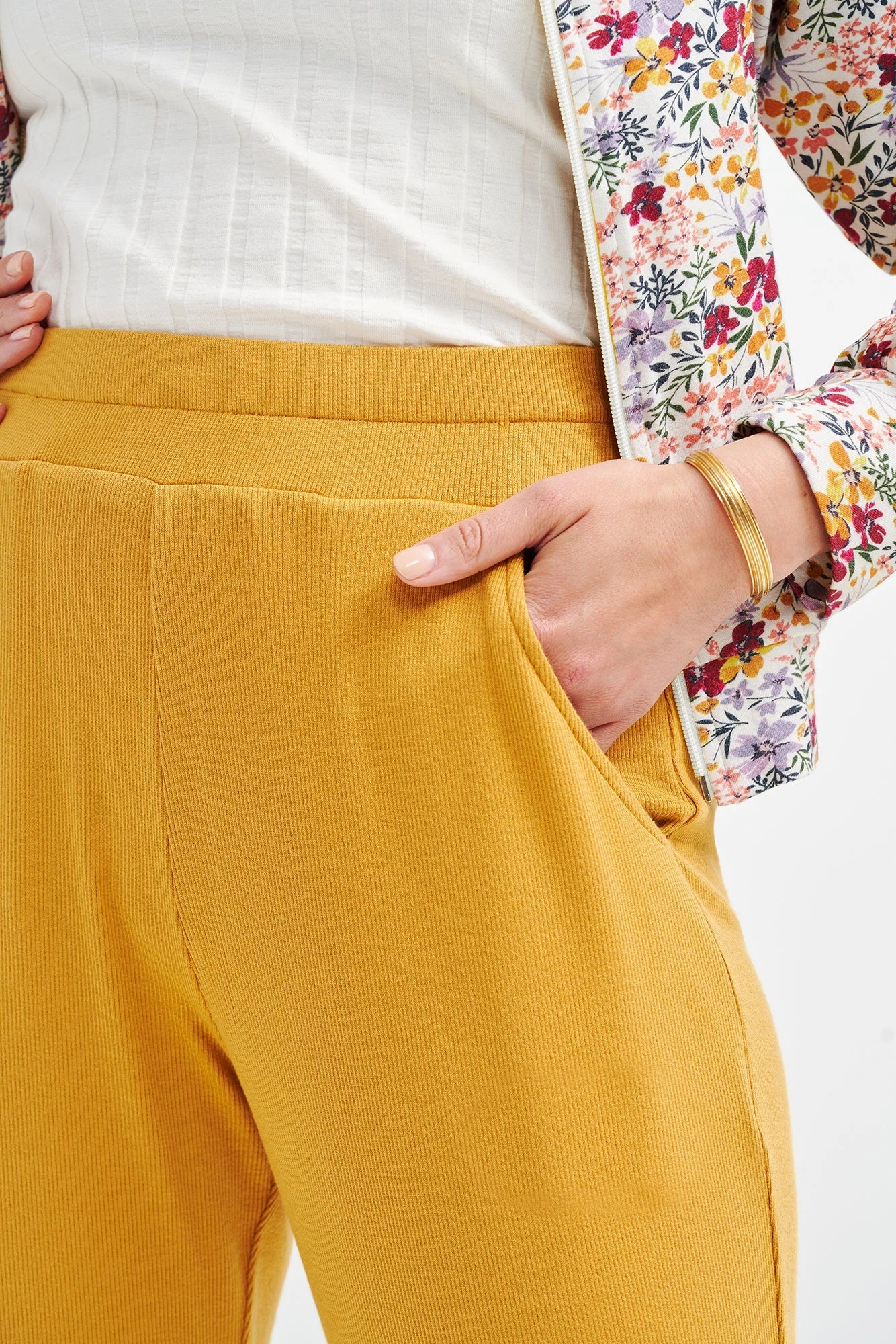 Skylar Dream Rib Joggers - Chai 7 Skylar Dream Rib Joggers - Chai - Image 5