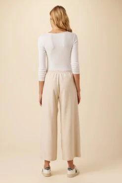 Eugenia Nouveau Fleece Pant - Brushed Oatmeal -AGOLDE || CITIZENS OF HUMANITY Sales 9730 Eugenia Brushed Oatmeal 3