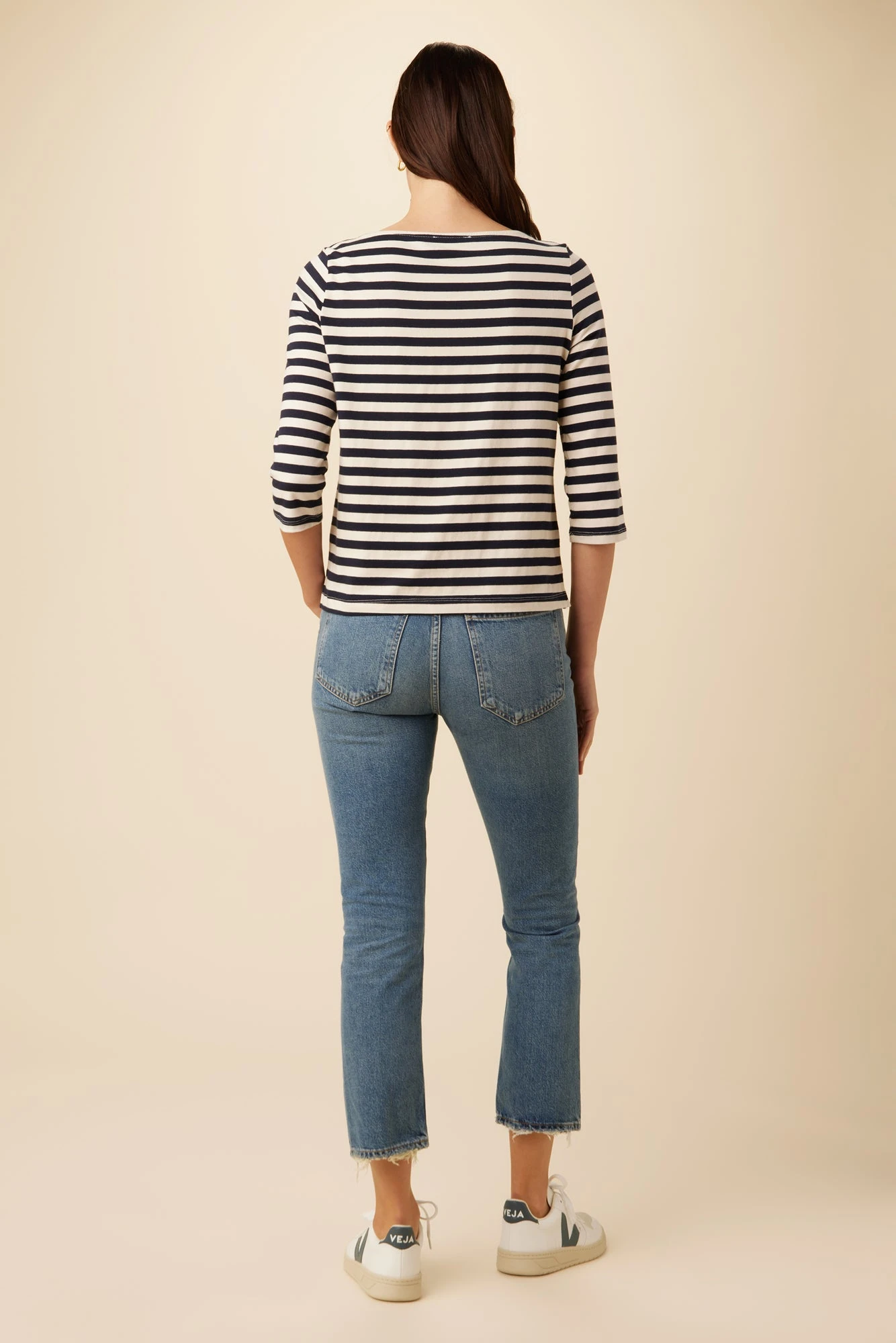 Cecelia Reverie Knit Tee - Paris Stripe 5 Cecelia Reverie Knit Tee - Paris Stripe - Image 3