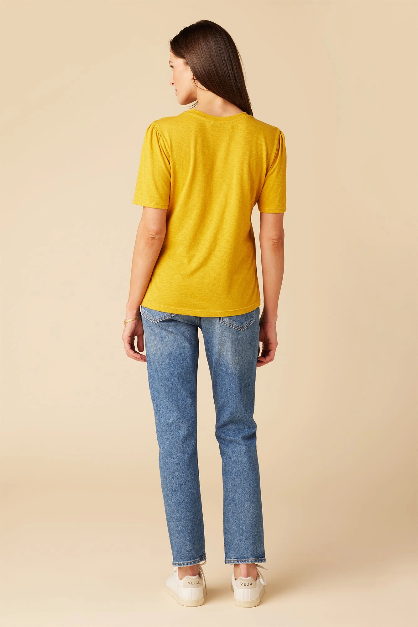 Odilia Reverie Slub Tee - Sunflower 5 Odilia Reverie Slub Tee - Sunflower - Image 3