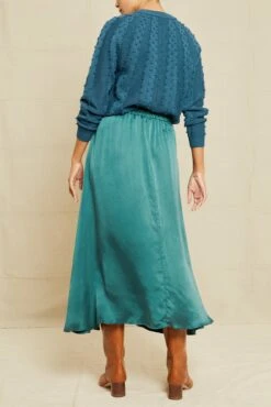 Blaze Cupro Skirt - Jadeite -AGOLDE || CITIZENS OF HUMANITY Sales 9837 Blaze Cupro Jade 11493 web ae3609ce 4ad7 4127 a362 1726d79c8b91