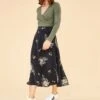 Blaze Washable Silk Skirt - Valley Floral -AGOLDE || CITIZENS OF HUMANITY Sales 9838BlazeValleyFloral 6292 web 14b441dc 0e56 4991 85a6 5dca95096169