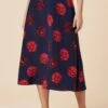 Blaze Washable Silk Skirt - Albany Floral 2 Blaze Washable Silk Skirt - Albany Floral -AGOLDE || CITIZENS OF HUMANITY Sales 9838 Blaze Albany Floral 1