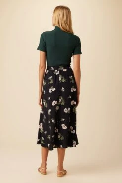 Blaze Washable Silk Skirt - Ladera Floral -AGOLDE || CITIZENS OF HUMANITY Sales 9838 Blaze Ladera Floral 3