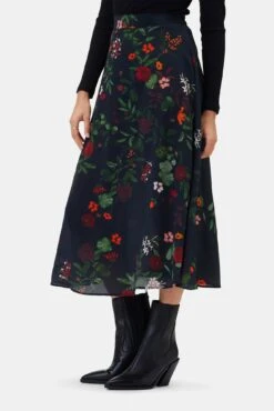 Blaze Washable Silk Skirt - Osaka Floral -AGOLDE || CITIZENS OF HUMANITY Sales 9838 Blaze Osaka Floral 2