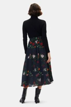 Blaze Washable Silk Skirt - Osaka Floral -AGOLDE || CITIZENS OF HUMANITY Sales 9838 Blaze Osaka Floral 3