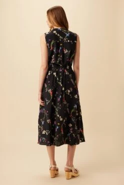 Blaze Washable Silk Skirt - Marin Floral -AGOLDE || CITIZENS OF HUMANITY Sales 9838 Blaze Silk Marin Floral 3