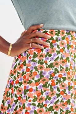 Blaze Washable Silk Skirt - Seaside Floral -AGOLDE || CITIZENS OF HUMANITY Sales 9838 Blaze Washable Silk Seaside Floral 2225 web be7a7e9d 9de1 4ac1 b3e8 fa669e62645f