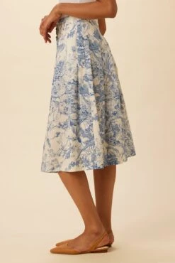Mariah Organic Cotton Skirt - Cotswolds -AGOLDE || CITIZENS OF HUMANITY Sales 9860 Mariah Cotswolds 2