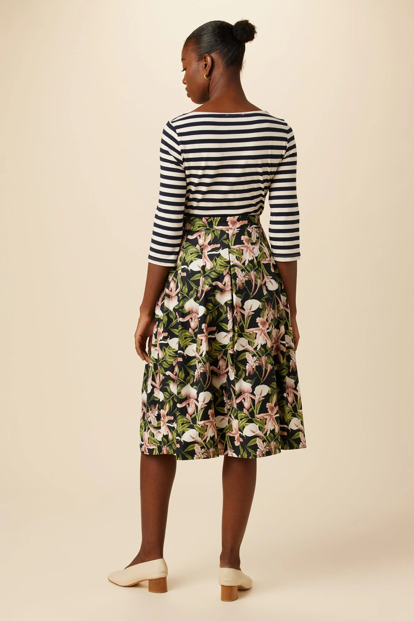 Mariah Organic Cotton Skirt - Lily 6 Mariah Organic Cotton Skirt - Lily - Image 4