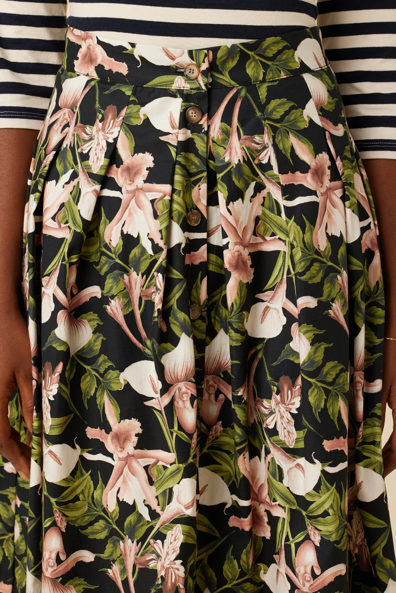 Mariah Organic Cotton Skirt - Lily 7 Mariah Organic Cotton Skirt - Lily - Image 5