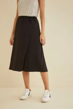 Moraga Zero-Waste Skirt -AGOLDE || CITIZENS OF HUMANITY Sales 9882 Moraga Black 1829 web