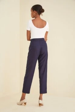 Dava Silk Noil Pants - Navy - ReAmour 17 Dava Silk Noil Pants - Navy - ReAmour -AGOLDE || CITIZENS OF HUMANITY Sales Dava Pant 2404 web 610a527a f7fa 4364 9dc7 385dccdd377d