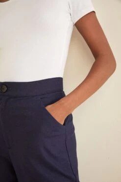 Dava Silk Noil Pants - Navy - ReAmour 21 Dava Silk Noil Pants - Navy - ReAmour -AGOLDE || CITIZENS OF HUMANITY Sales Dava Pant 2444 web 434c8874 638e 427c a059 1f980123d2a0