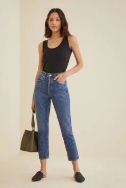 Mirabelle Dream Rib Tank - ReAmour -AGOLDE || CITIZENS OF HUMANITY Sales Mirabelle Black 3125 web e3b62ee5 0579 483e 8309 b95f3c80683c