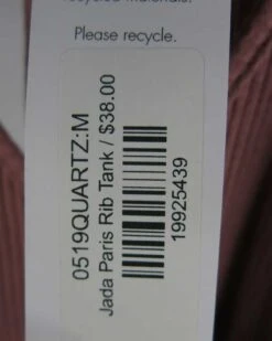 Jada Paris Rib Tank - Quartz - ReAmour 16 Jada Paris Rib Tank - Quartz - ReAmour -AGOLDE || CITIZENS OF HUMANITY Sales recurate submission 27190