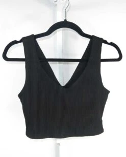 Rosa Paris Rib Tank - Black - ReAmour -AGOLDE || CITIZENS OF HUMANITY Sales recurate submission 27517 3