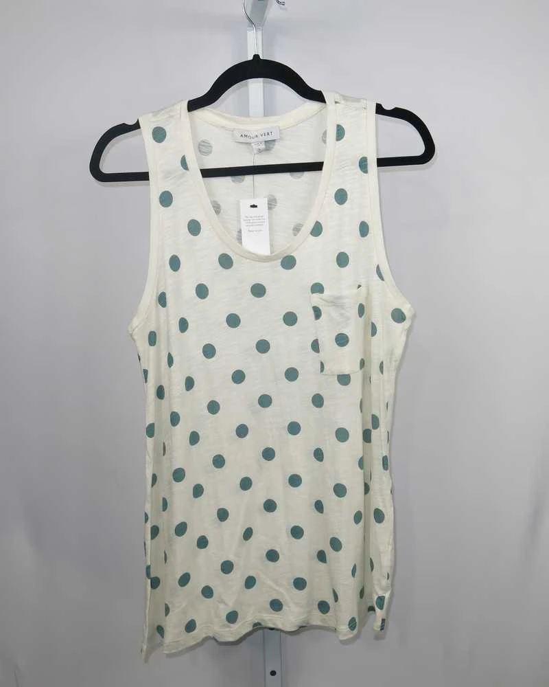 Eveline Slub Tank - Denim Dot - ReAmour 5 Eveline Slub Tank - Denim Dot - ReAmour - Image 3