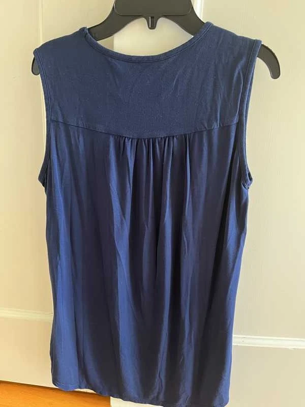 Melis Keyhole Tank - Navy - ReAmour 7 Melis Keyhole Tank - Navy - ReAmour - Image 5