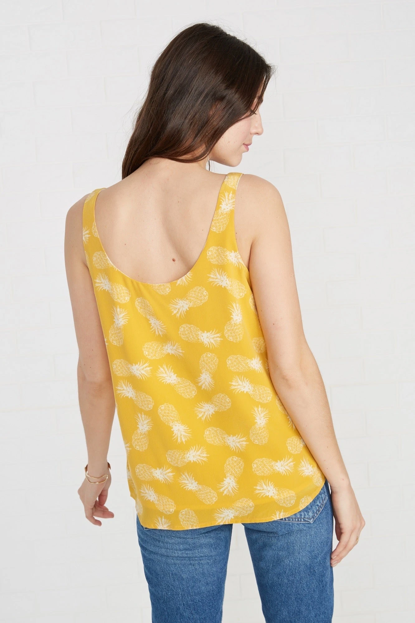 Stacy Silk Scoop-Neck Tank - ReAmour 4 Stacy Silk Scoop-Neck Tank - ReAmour - Image 2